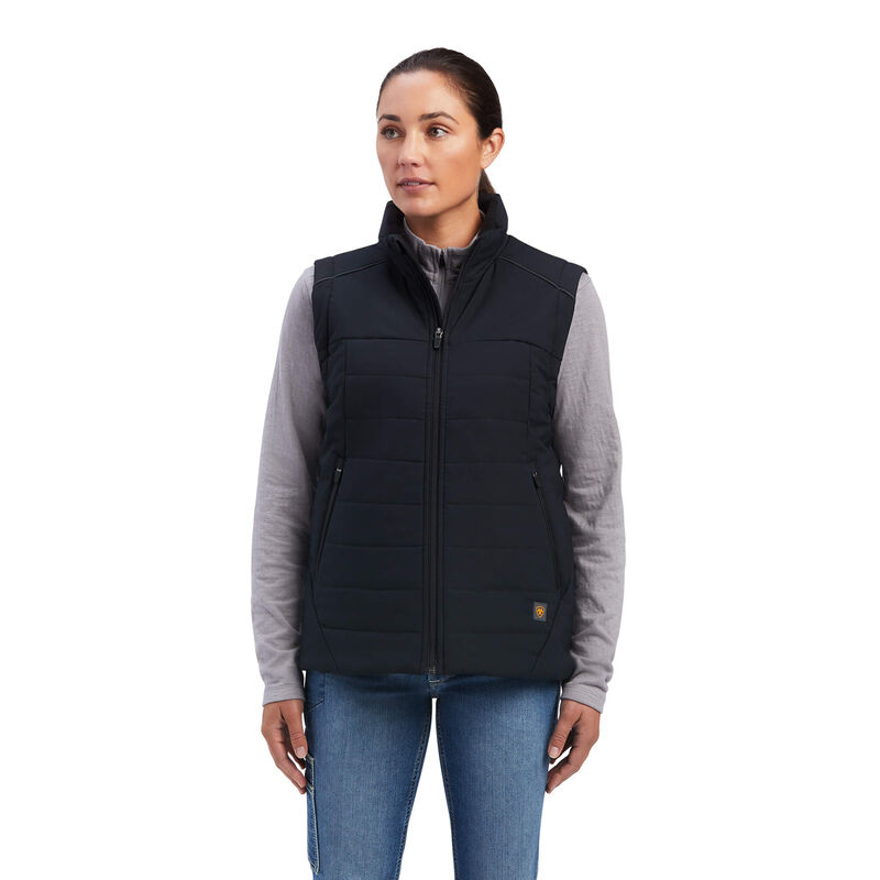 Ariat Weste Damen - Rebar Valkyrie Stretch Canvas Insulated Schwarz ( QVOPG-0573 )